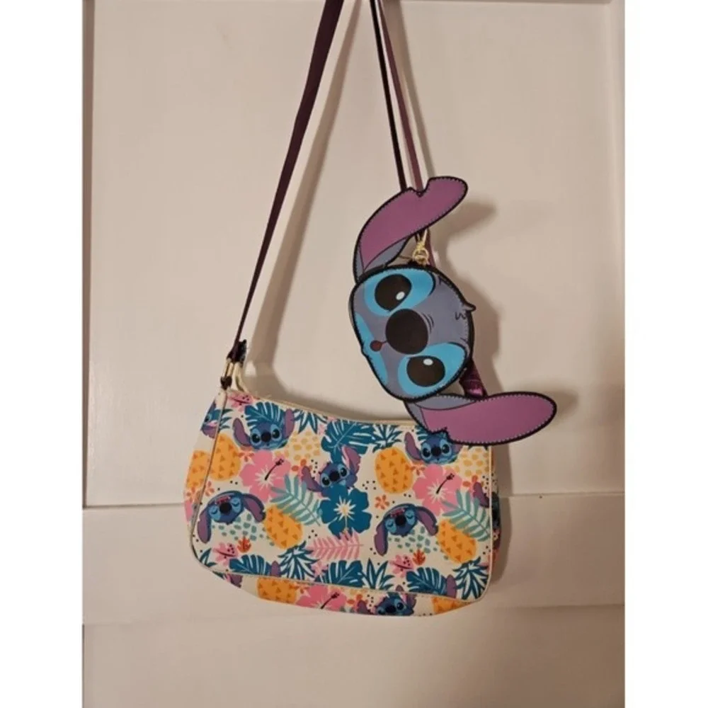 Disney Stitch Tropical‎ Handbag and Coin Pouch